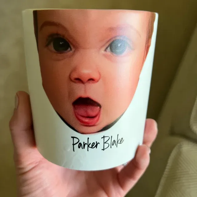 Personalised Flower Pots With Grandchildren's Portraits - Grandparents Day Gifts, Gifts For New Grandparents