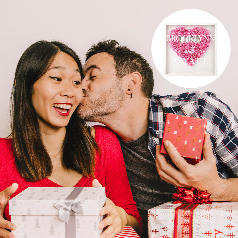 Love Flower Shadow Box