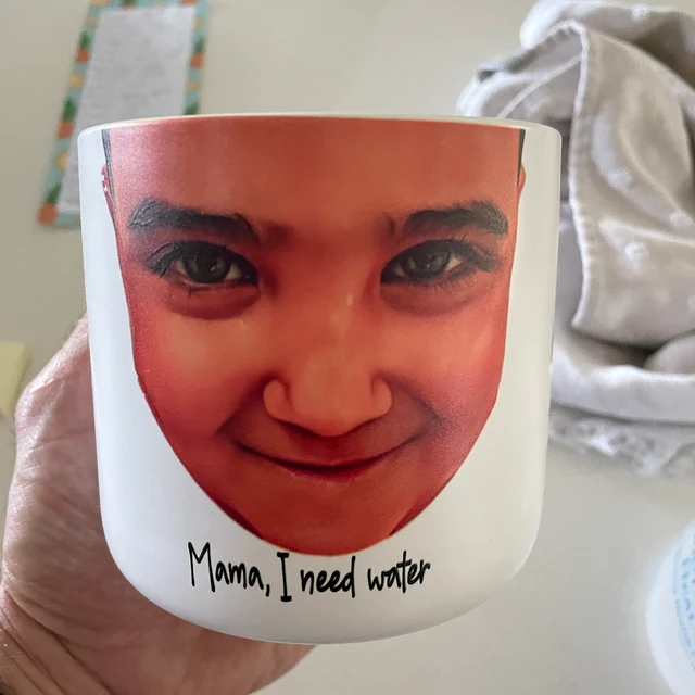 Personalised Flower Pots With Grandchildren's Portraits - Grandparents Day Gifts, Gifts For New Grandparents