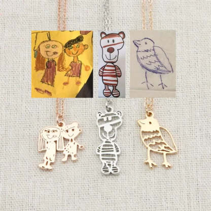 DIY Customized Children's Cartoon Necklace