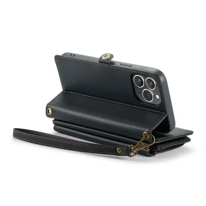 Personalised Monogram Card Holder Zipper Wallet Crossbody Phone Case