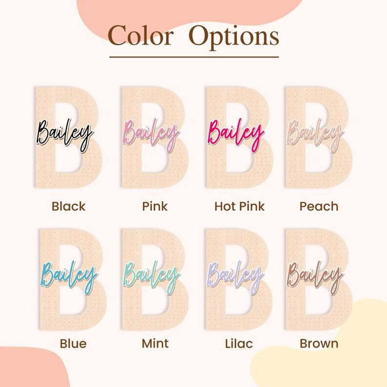 Personalized Wooden Earring Holder