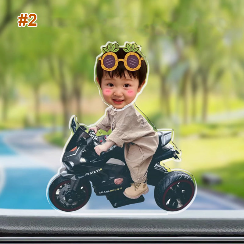 Personalized Solar Car-mounted Shaking Head Ornaments Desktop Ornaments