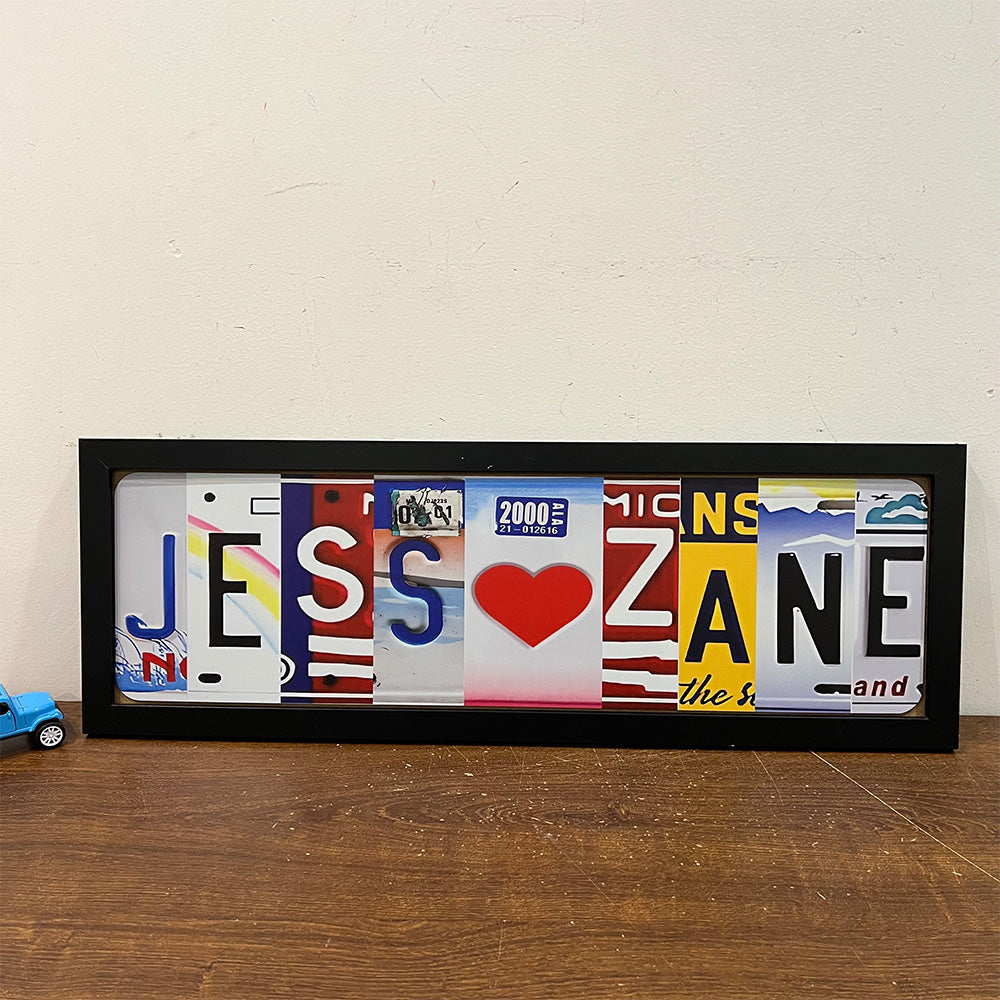 Personalized Couple Handmade Metal Sign