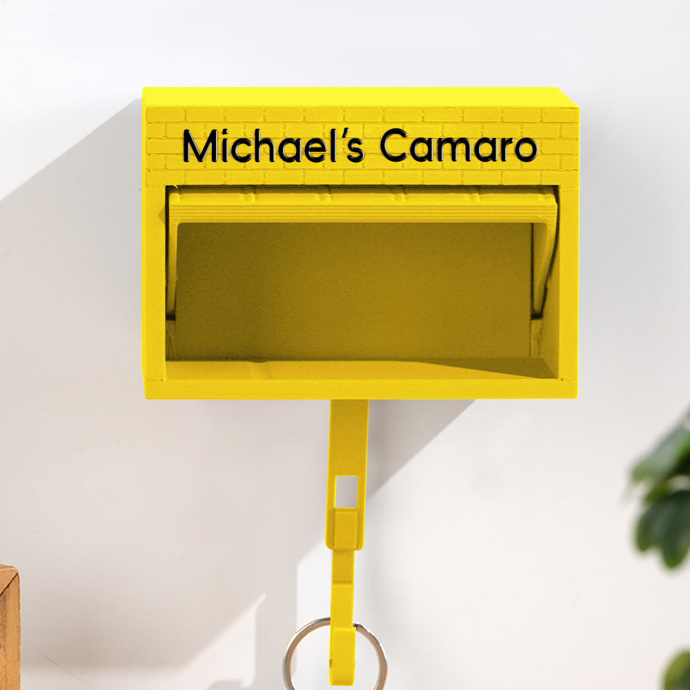 Custom Personalized Mini Garage Keychain