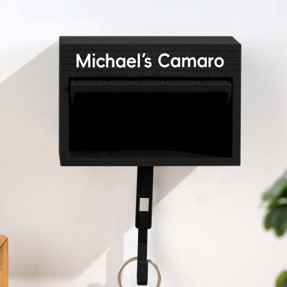 Custom Personalized Mini Garage Keychain