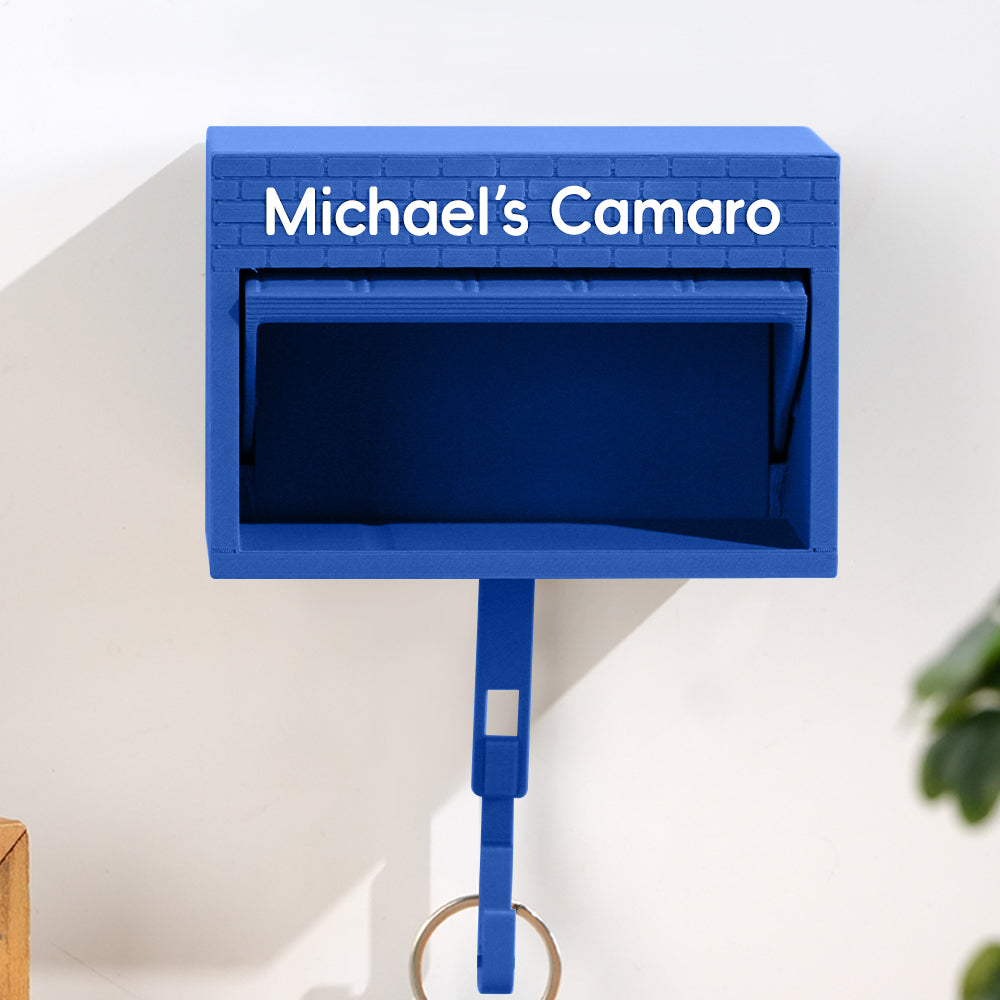 Custom Personalized Mini Garage Keychain