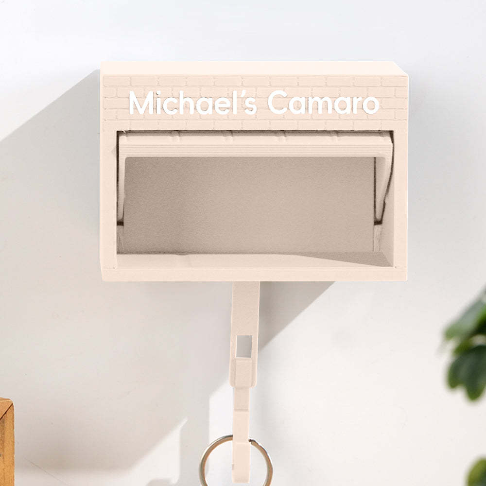 Custom Personalized Mini Garage Keychain