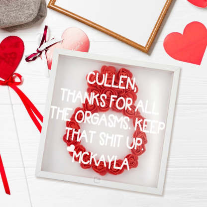 Ring Flower Shadow Box