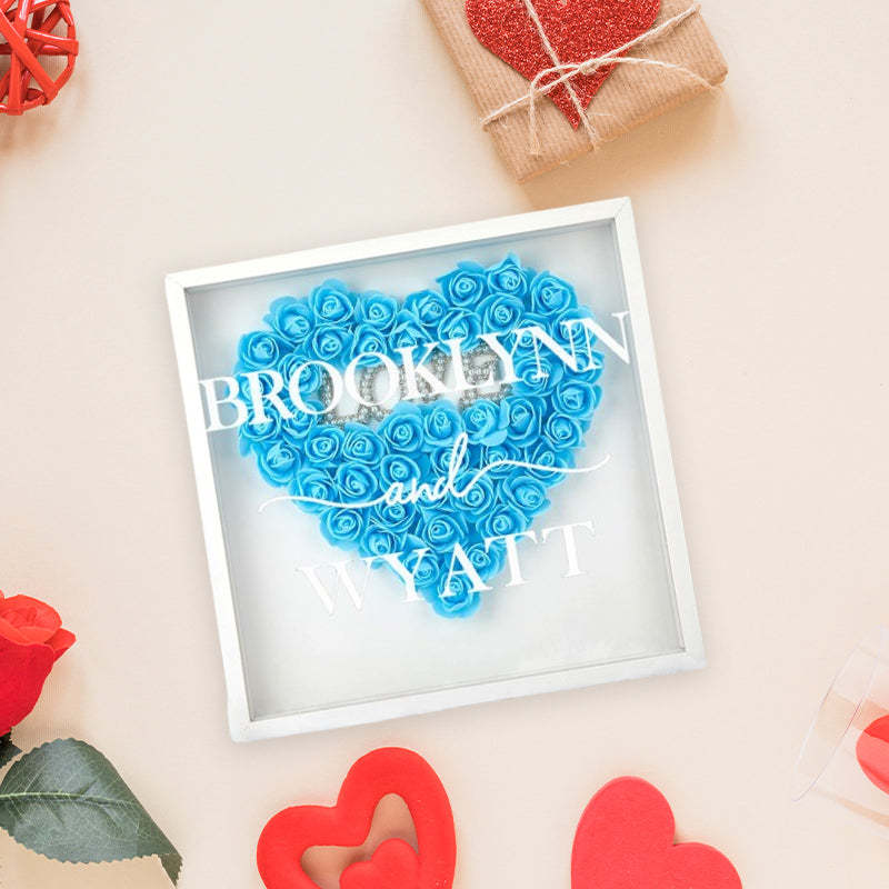 Love Flower Shadow Box