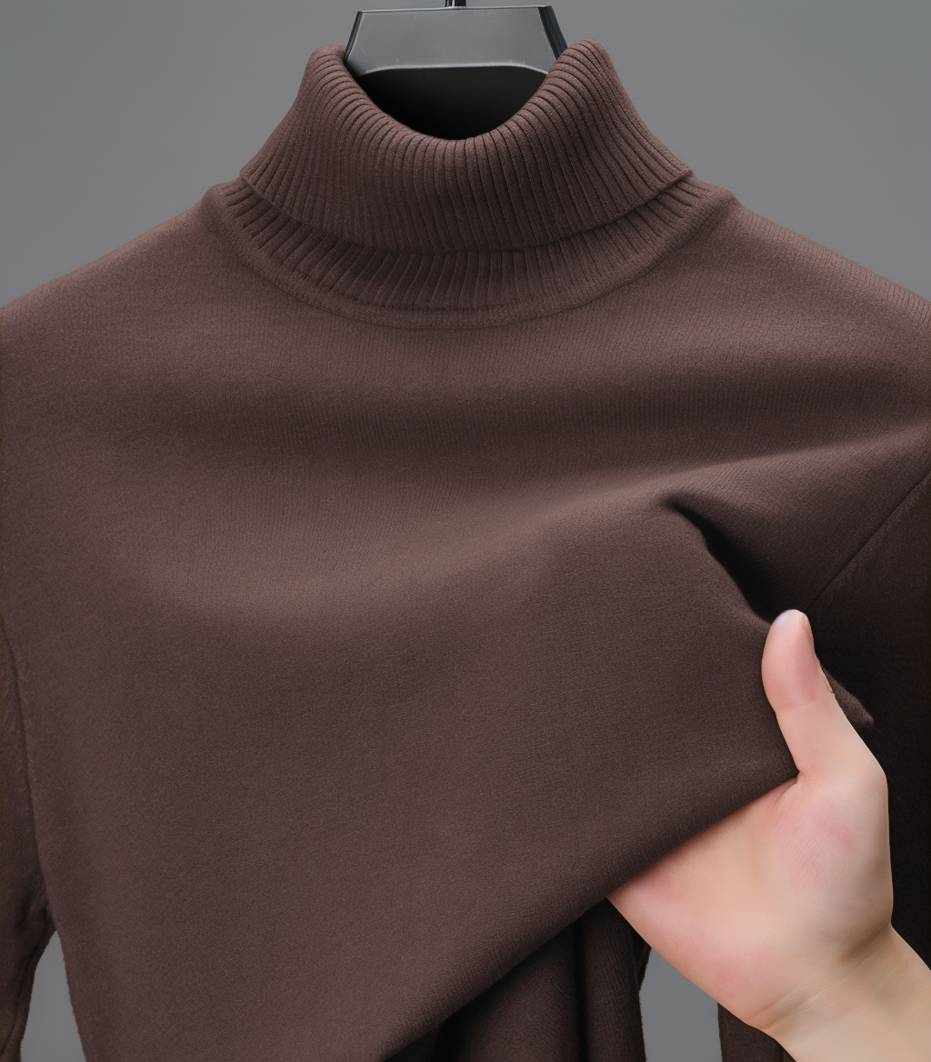 Men's Turtleneck Cashmere Sweater