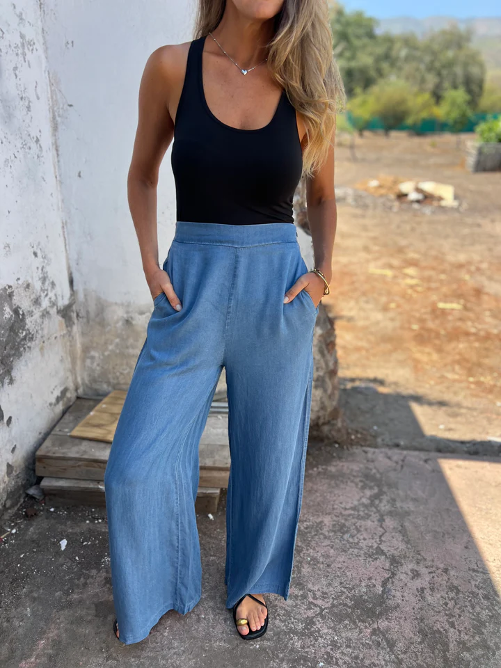 Women's Casual Tencel pants