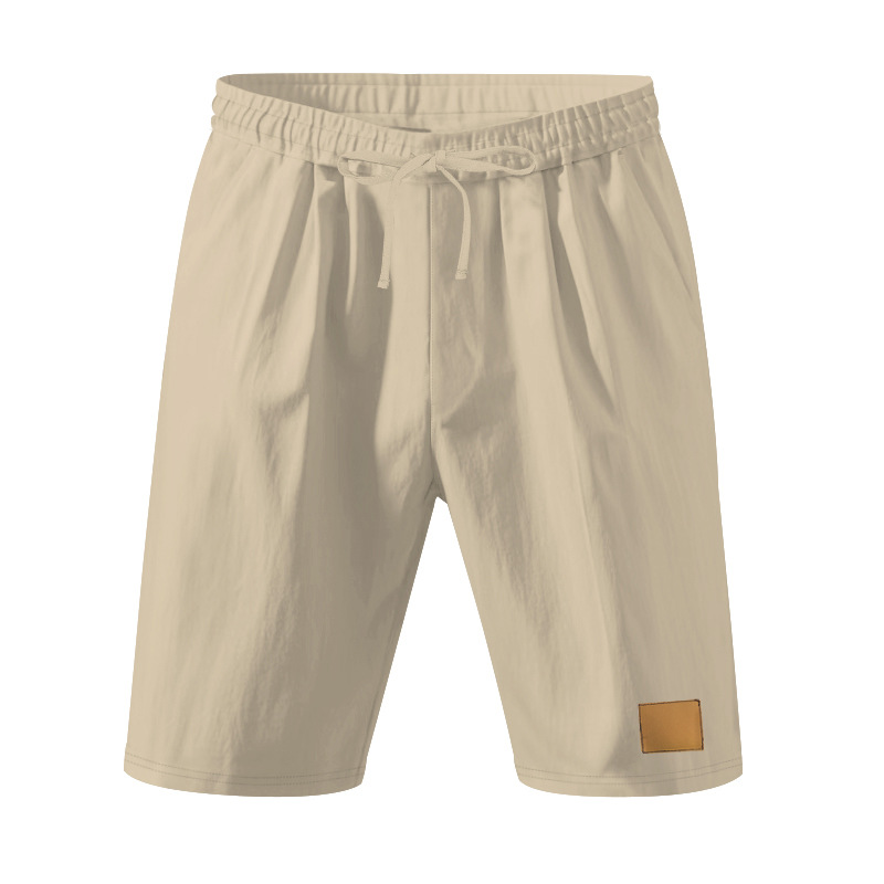 Men's Linen Loose Holiday Shorts Pants