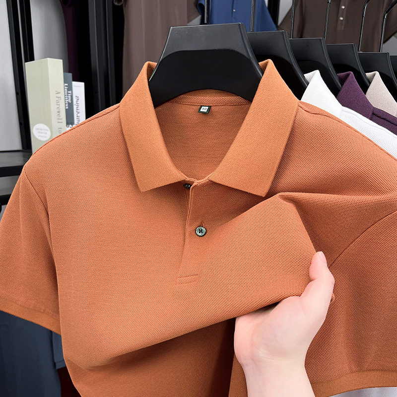 100% cotton T-Shirt Men's Short-Sleeved Summer Casual Cotton Top