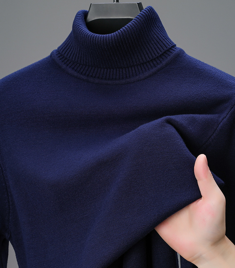 Men's Turtleneck Cashmere Sweater