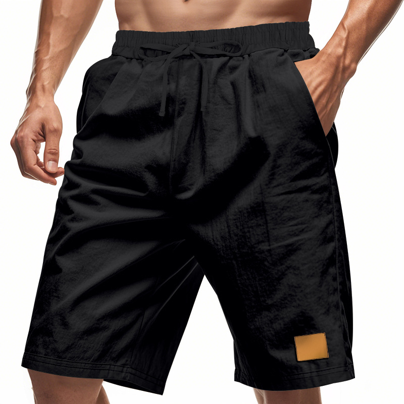 Men's Linen Loose Holiday Shorts Pants