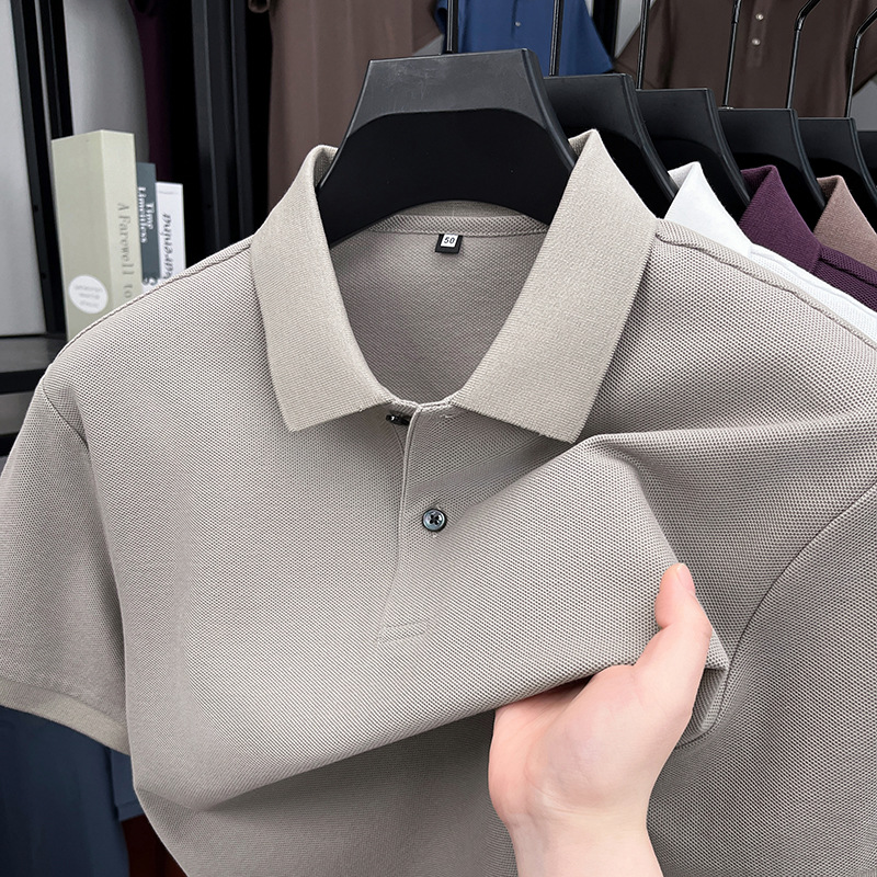 100% cotton T-Shirt Men's Short-Sleeved Summer Casual Cotton Top