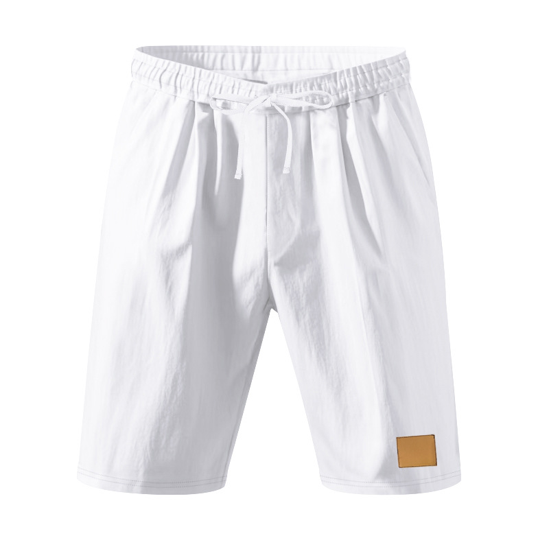 Men's Linen Loose Holiday Shorts Pants