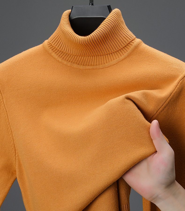 Men's Turtleneck Cashmere Sweater
