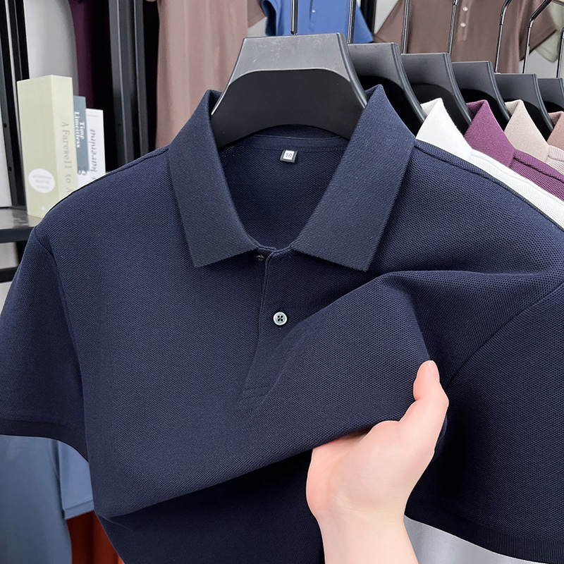 100% cotton T-Shirt Men's Short-Sleeved Summer Casual Cotton Top