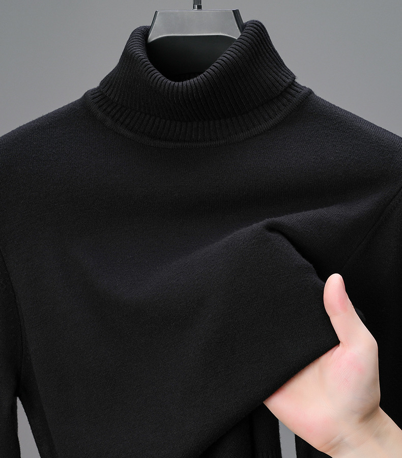 Men's Turtleneck Cashmere Sweater