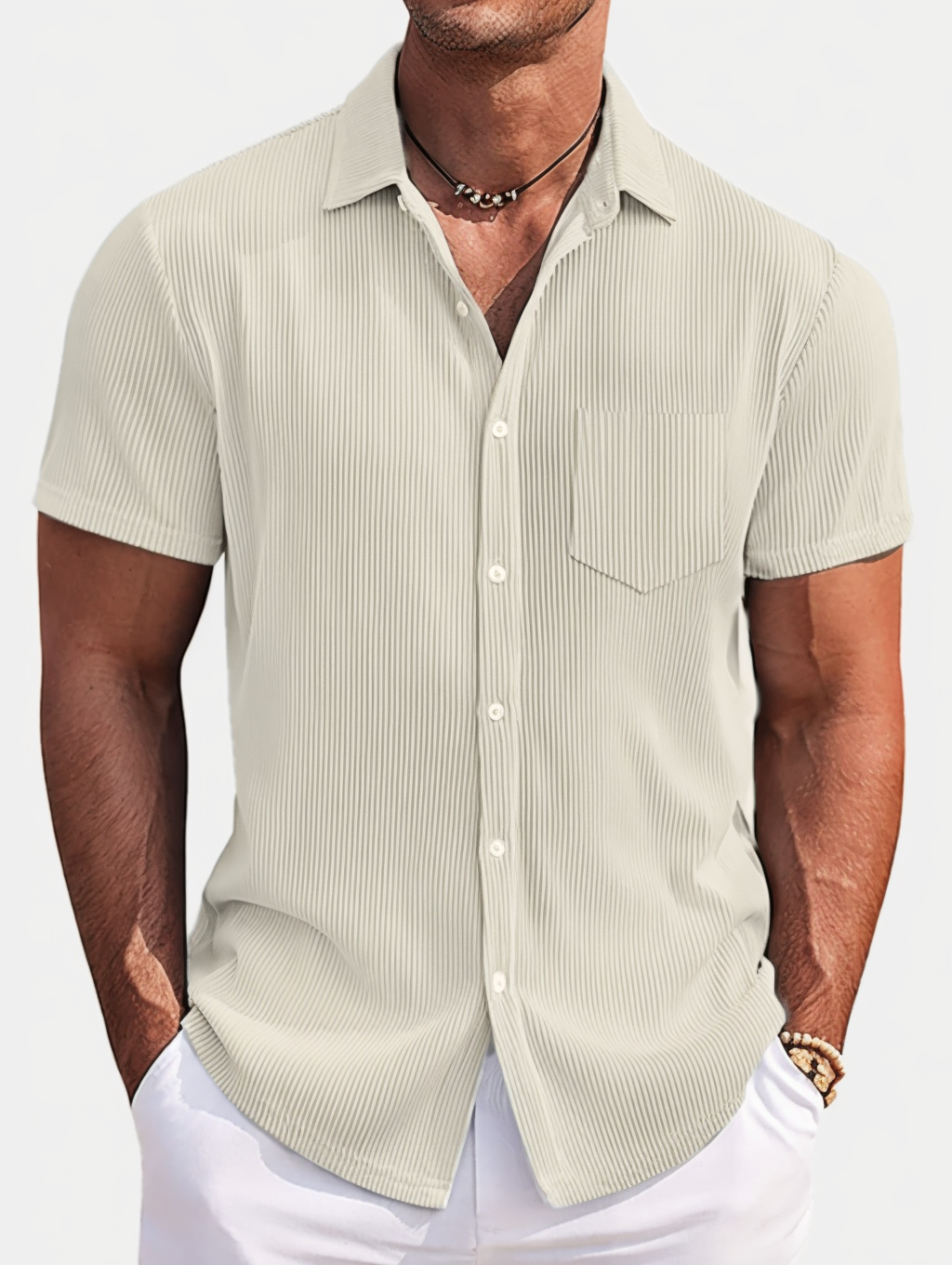 Men's Short-Sleeved Casual 