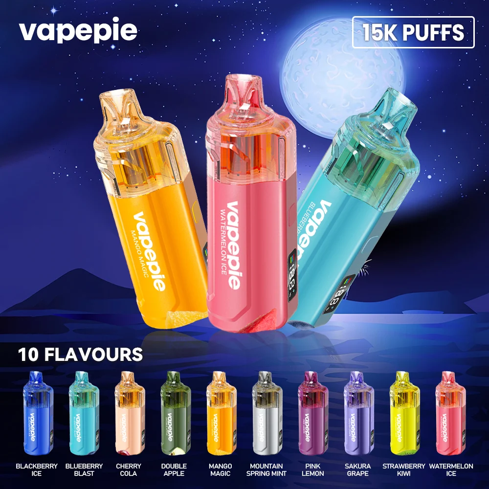 Vapepie Crystal Pop 15000 Puff Vape | Дълготраен, силен вкус