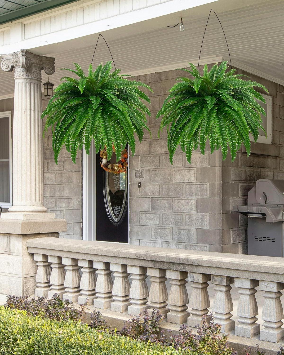 🔥$9.98 On Sale Today Only 🌿 UV Resistant Lifelike Artificial Boston Fern