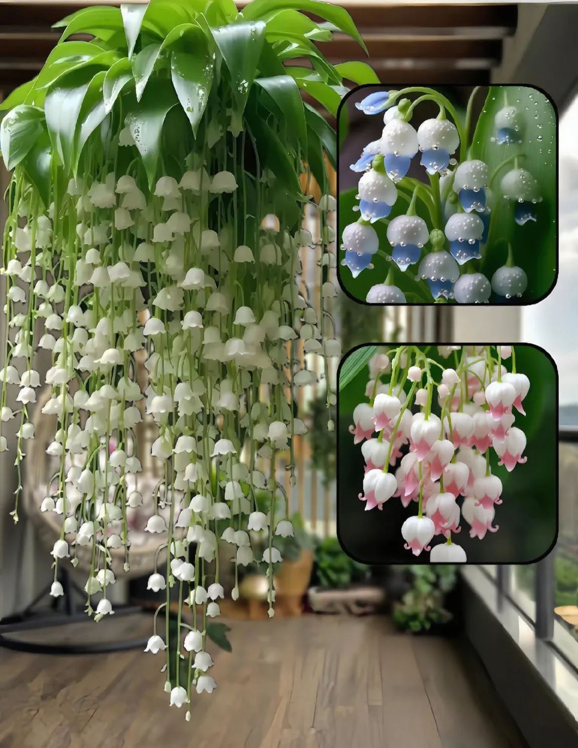 🌿 Hanging Lily of the Valley – Elegance That Lasts Year After Year 🌸