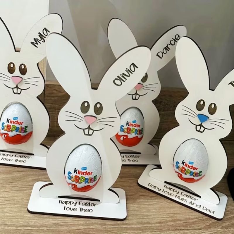 Personalized Easter Bunny Decoration