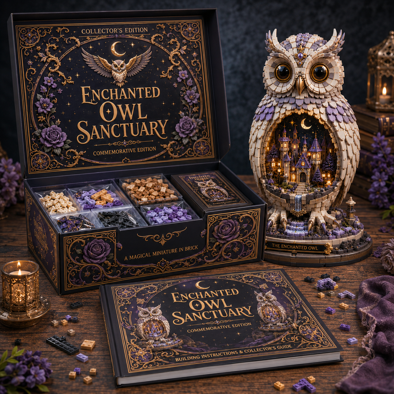 The Enchanted Owl Sanctuary Building Set