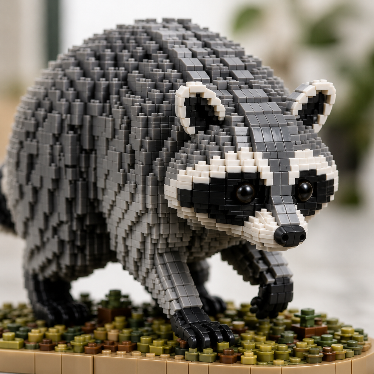 Jimothy The Unique Raccoon Collector's Edition Wildlife Building Kit