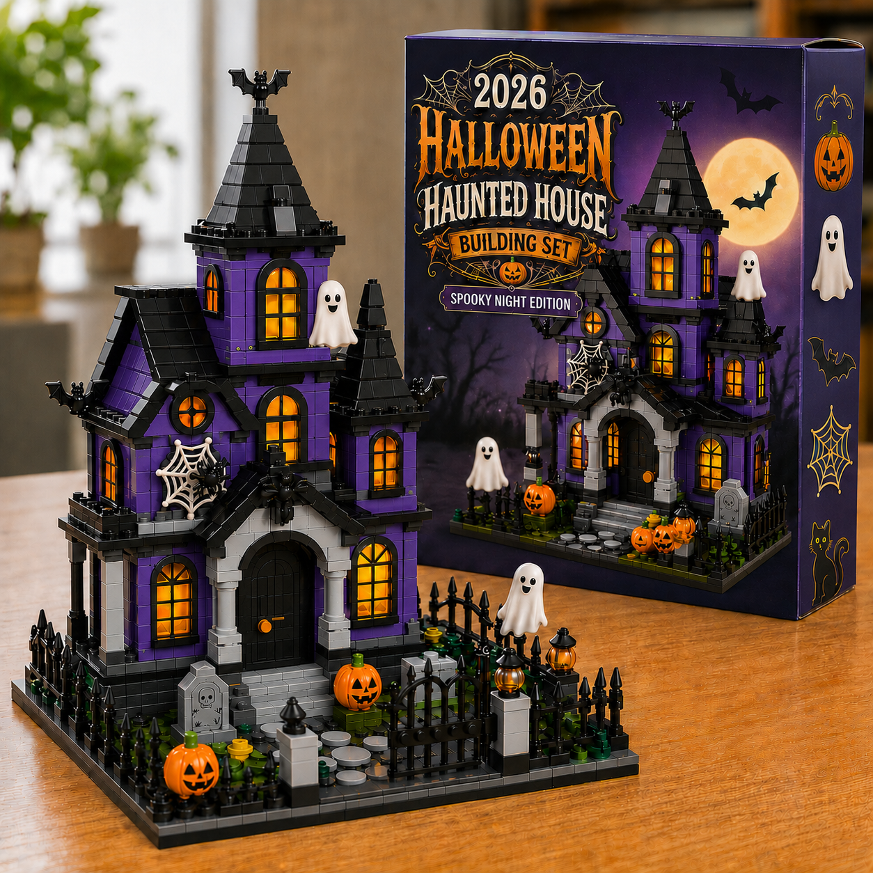 Spooky Night Haunted House Building Set – 2026 Halloween Collector’s Edition