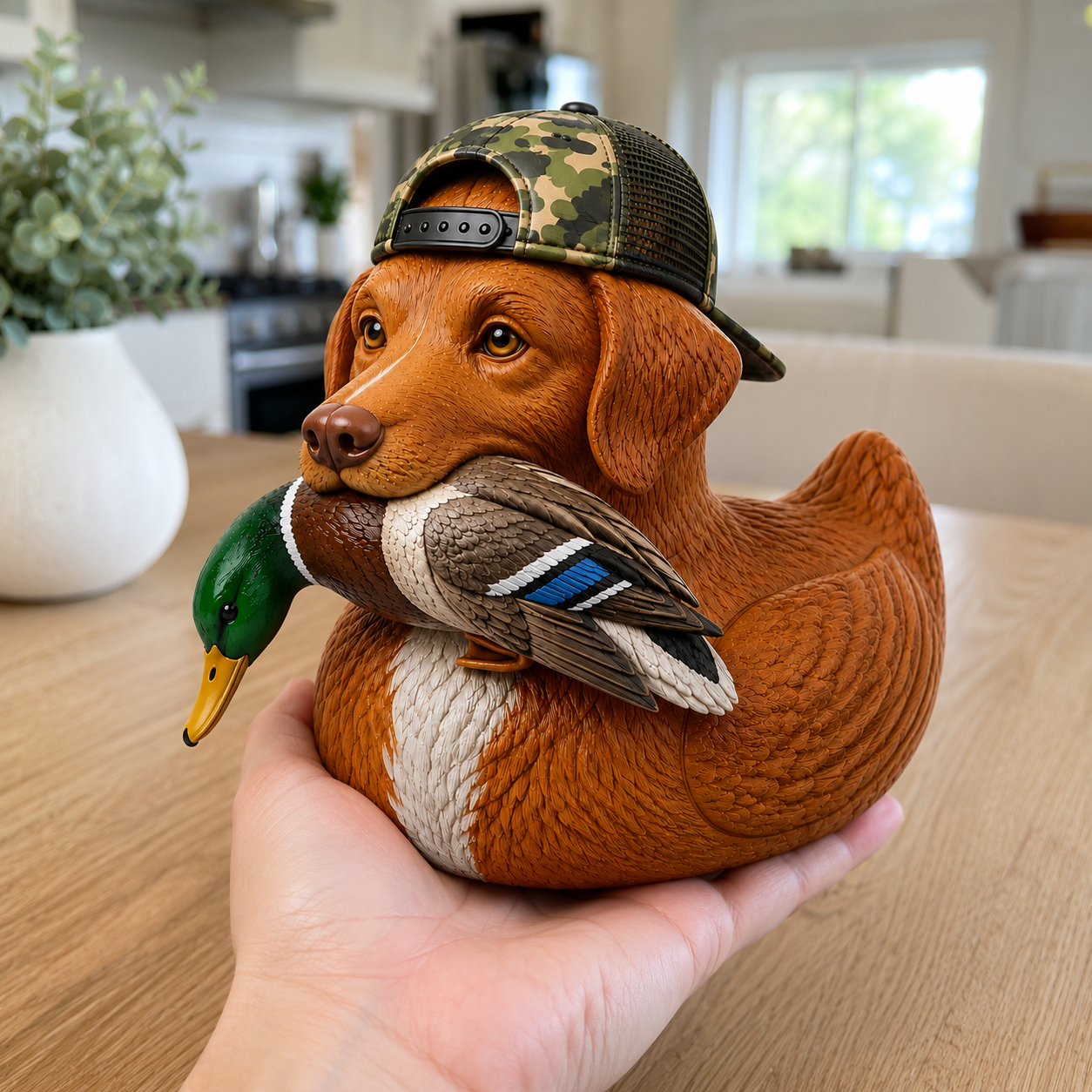 Legendary Duck Dog Waterfowl Hunting Collectible Figurine