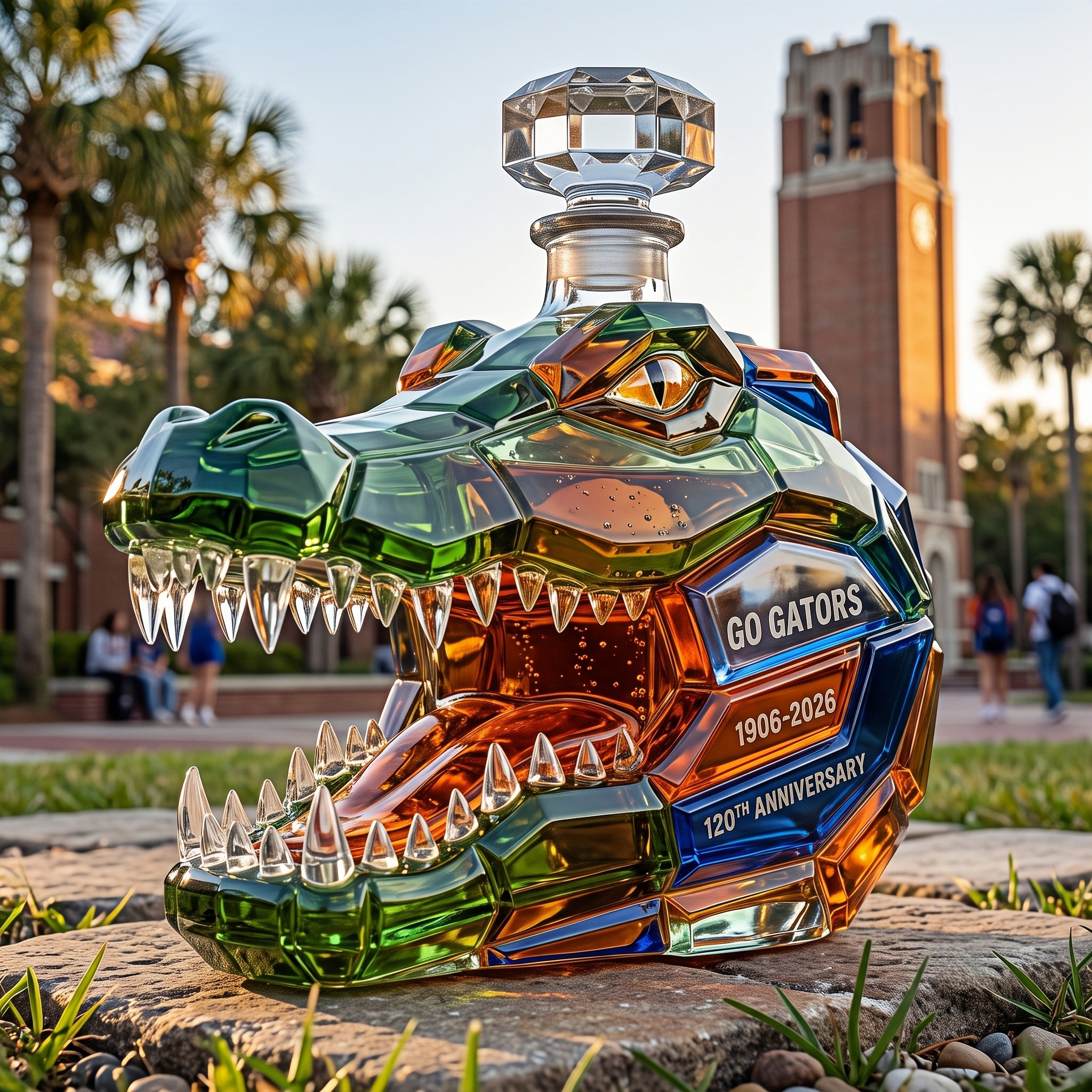 GO GATORS!1906-2026 120th Anniversary Whiskey Bottle