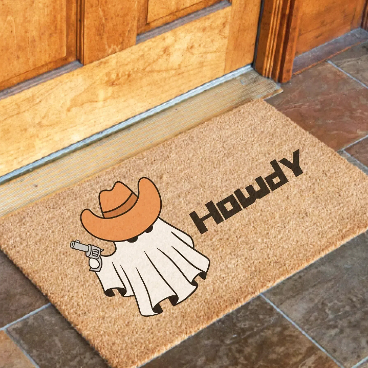 Funny Halloween Doormat