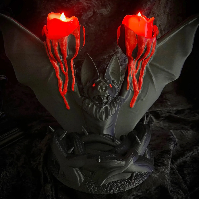 Nightwings Bat Tea Light Holder