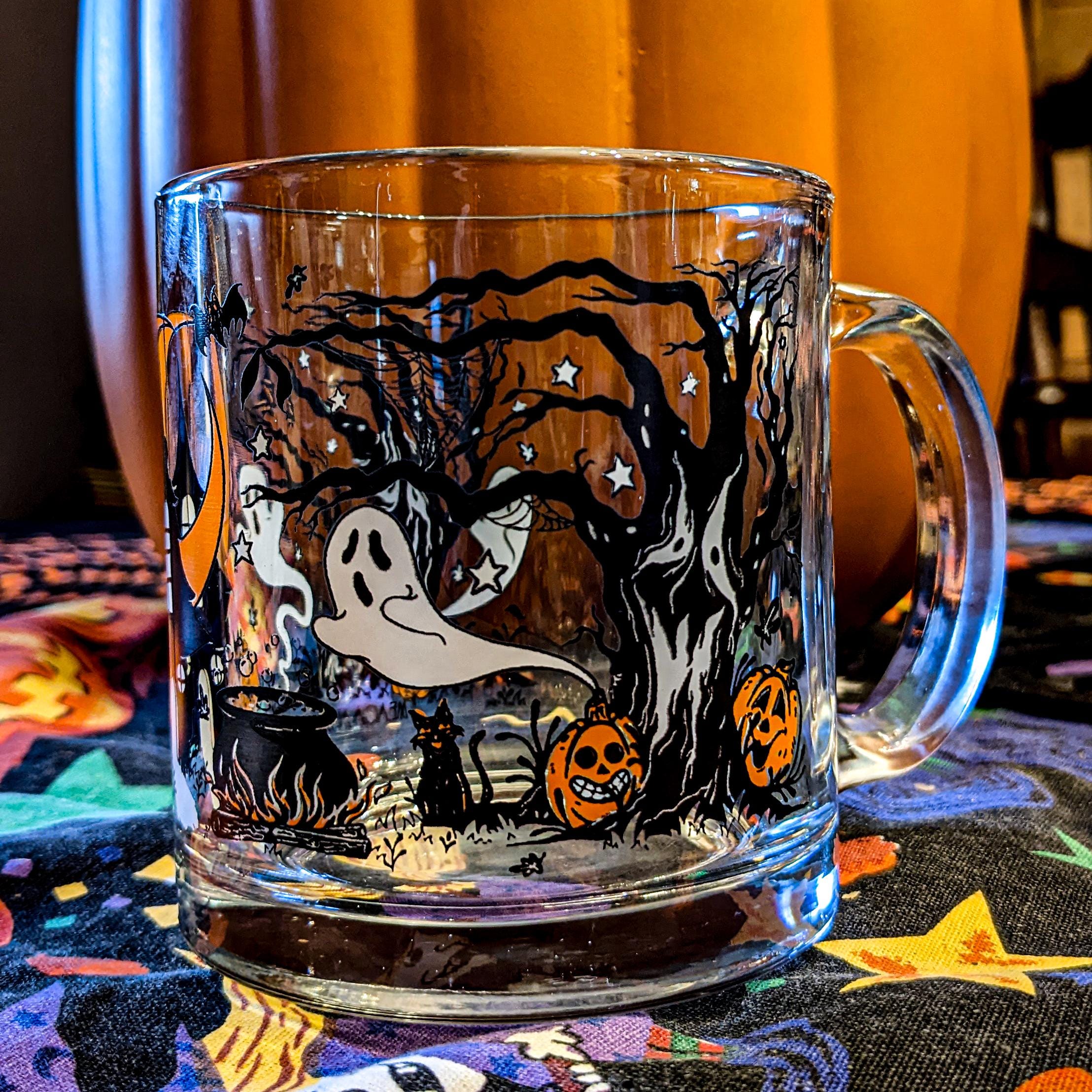 Halloween at the Witches' Forest Vintage Inspired Mug