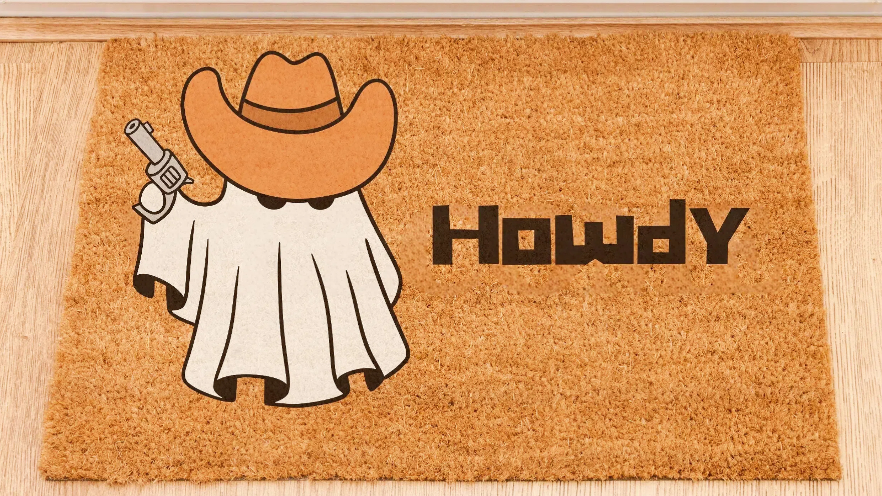 Funny Halloween Doormat
