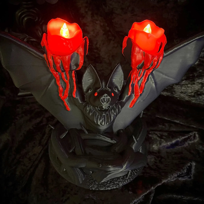 Nightwings Bat Tea Light Holder