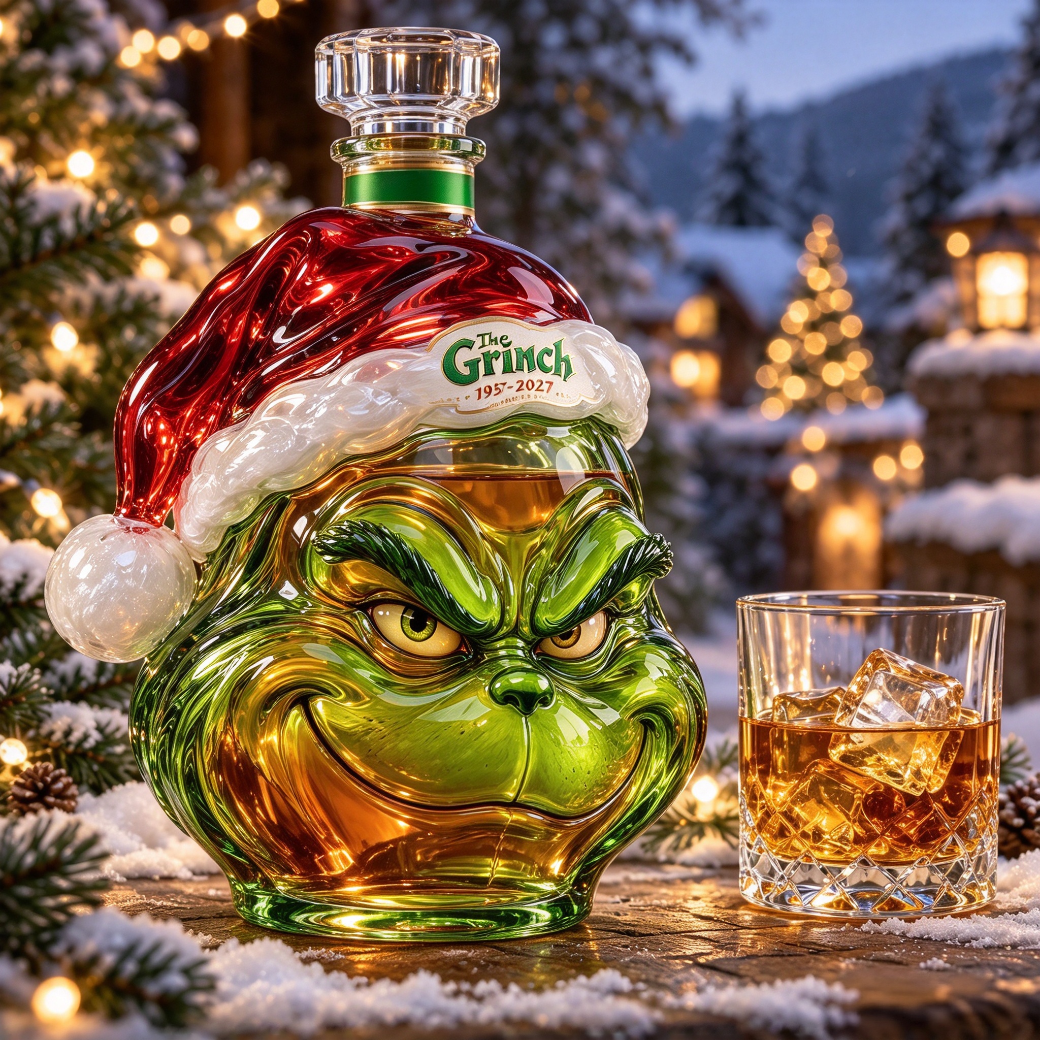 Christmas Mischief 70th Anniversary Whiskey Bottle (1957–2027)