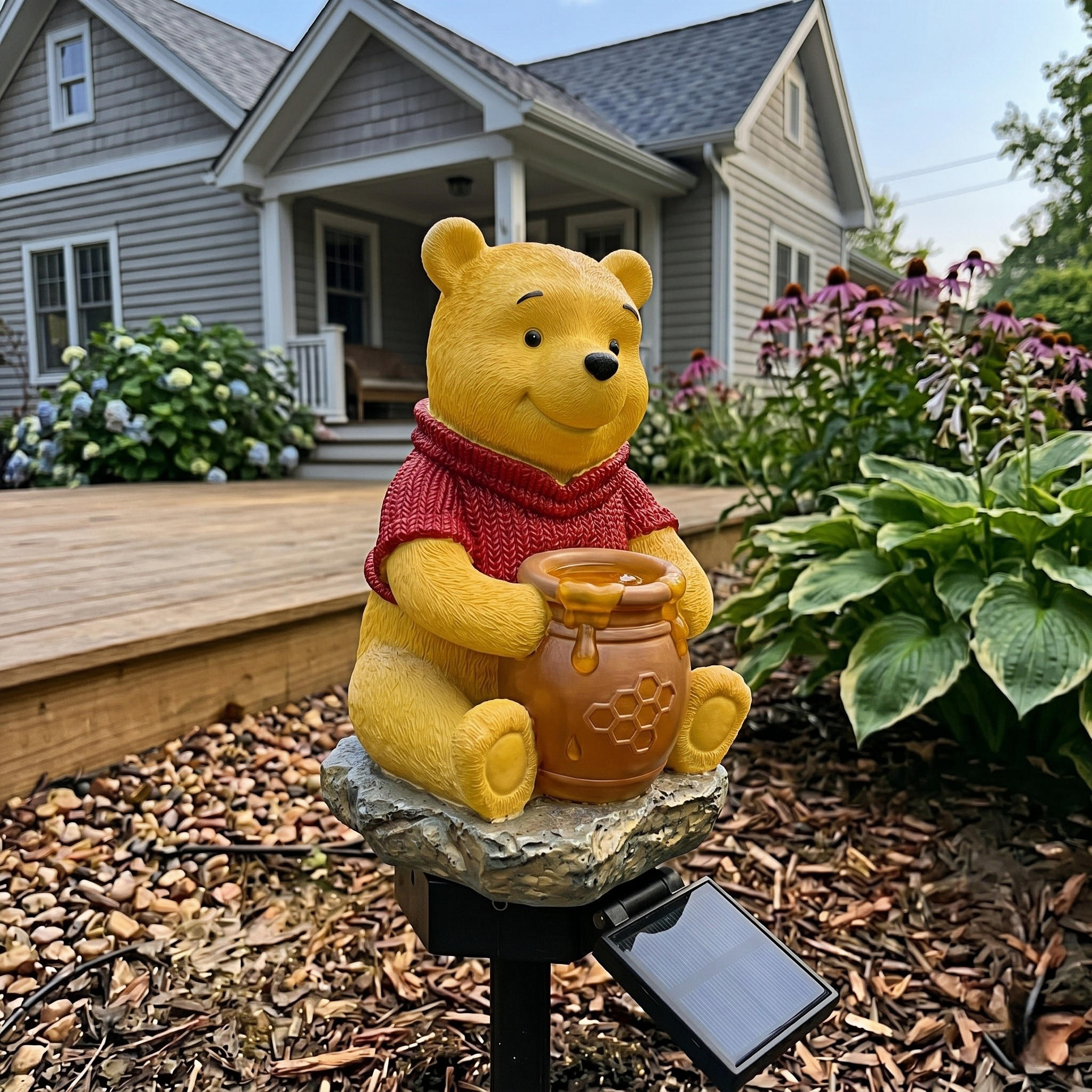Hundred Acre Wood：The Pooh Solar Garden Light