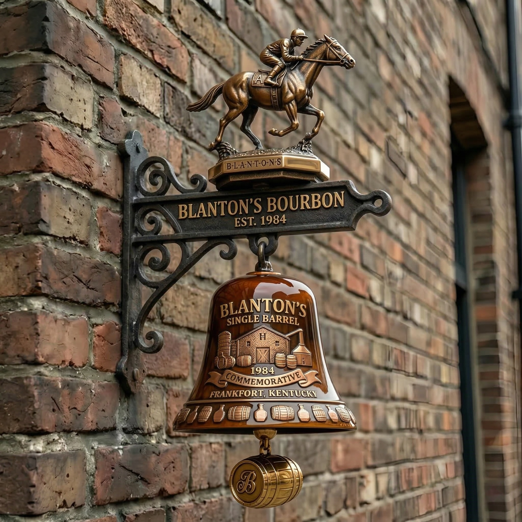 Blanton’s Est. 1984 Commemorative Wall Bell🐎🔔