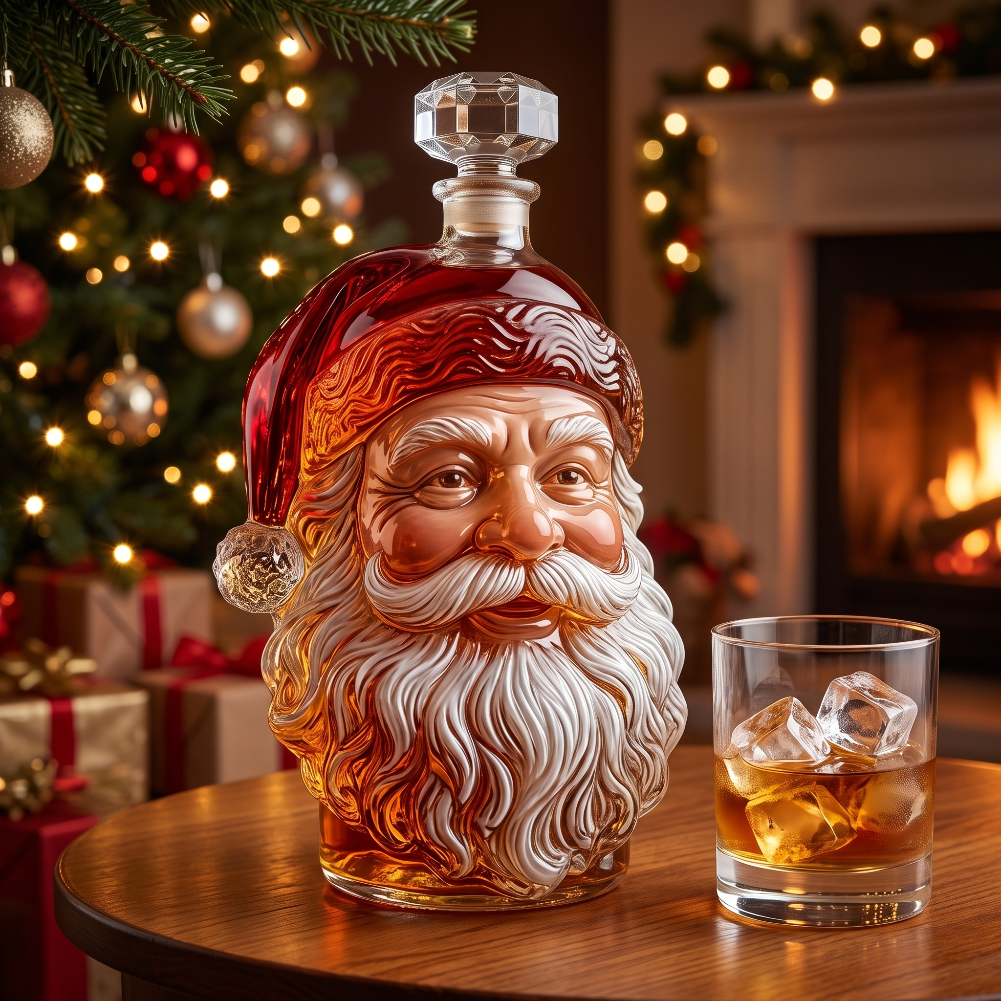 🎄Christmas Early Bird Sale 29% OFF Santa Claus Whiskey Bottle
