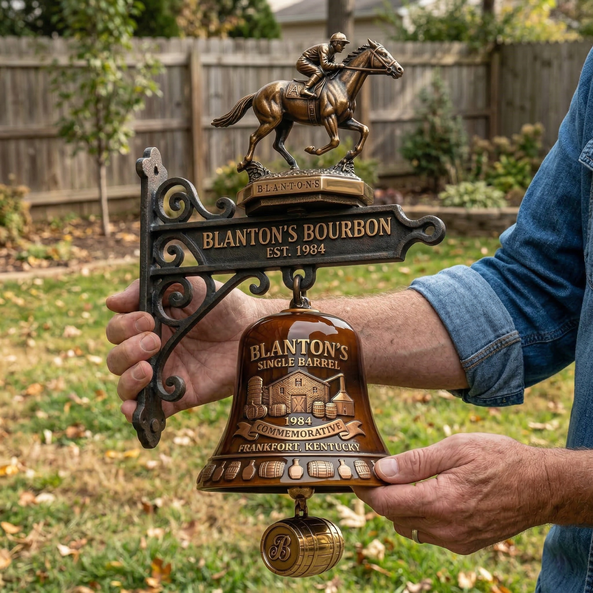 Blanton’s Est. 1984 Commemorative Wall Bell🐎🔔