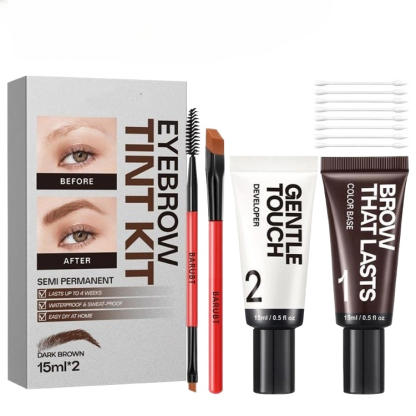 RAIN? ☔ SWIM? 🏊‍♀️ GYM SESH? 💦 YOUR BROWS are SAFE! 🙌 INTRODUCING the Waterproof Quick-Dry Peel-Off Eyebrow Gel—the game-changer you NEED! ✨