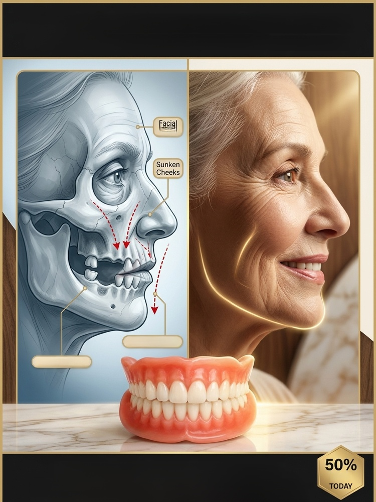 ADA-certified complete dentures (USA) 360-degree coverage, perfectly fitted to your mouth.