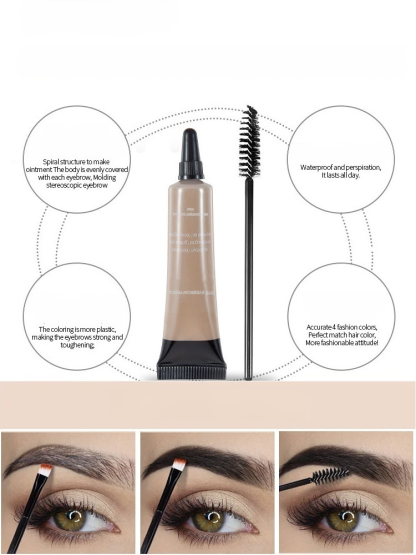 💫 Lock in perfect brows for 24 hours—rain, sweat, or shine! This professional eyebrow gel gives you smudge-proof, waterproof color that stays crisp all day with just half a pump. 
