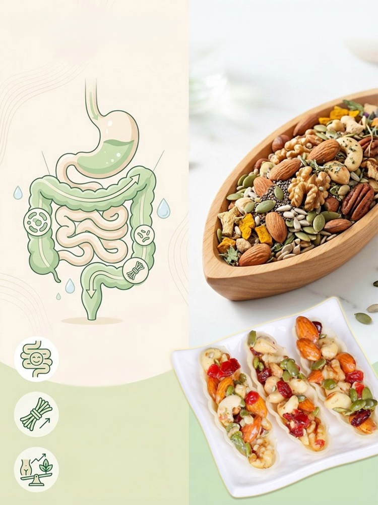 Astragalus and Codonopsis Eight-Treasure Nut Tart, Only 3g Net Carbs, Perfect Fuel For Fitness & Office