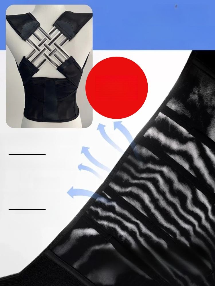 💪 [Posture Correction in 3 Seconds] The special ergonomic belt instantly corrects slouching and lifts your waistline.